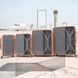 Набор чемоданов Nuri PP6608+C Peach 3в1 с USB и расширением S M L G_PP6608+C Peach PZ фото 5