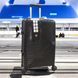 Чемодан Easy Move PP304 Dark Gray полипропилен на 4-х колёсах размер L 105 литров с кодовым замком 10472 фото 1