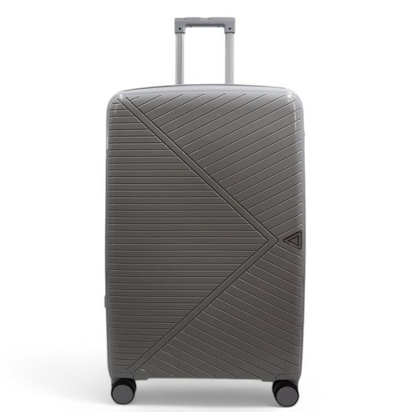 Чемодан Easy Move PP304 Grey полипропилен на 4-х колёсах размер L 105 литров с кодовым замком 12869 фото