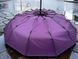 Женский зонт однотонный полностью автоматический Toprain F512 Purple 12 спиц 12302Purple фото 4