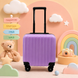 Дитяча валіза H&H Little Travel Kids Purple з ABS-пластику на 4 коліщатках, 31 літр S_С-1Purple фото 2