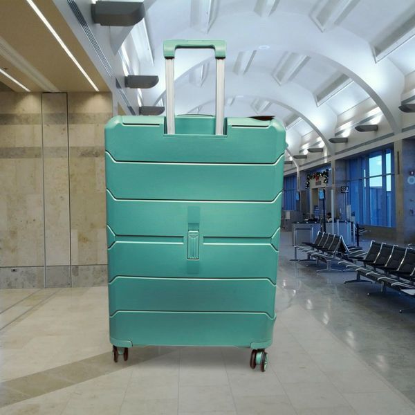 Чемодан TM MCS V366 Mint на 4-х колёсах материал полипропилен наилучшего качества размер L 11644 фото
